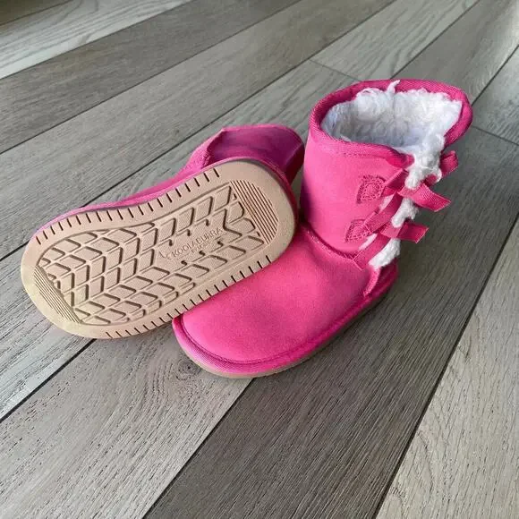 Koolaburra by UGG Victoria short toddlers boots
 pink brand new size 8 - Picture 7 of 7